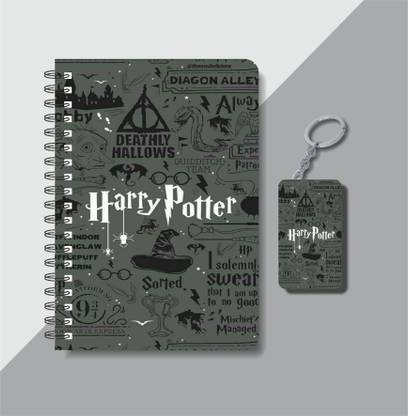 craft maniacs A5 NOTEBOOK + KEYCHAIN COLLECTION A5 Notebook RULED 160 Pages