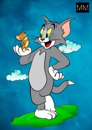 minnie mart TOM AND JERRY CARTOON NETWORK Cover Transparent Sheet Notebook Spiral Binding A4 Notebook Unruled 200 Pages