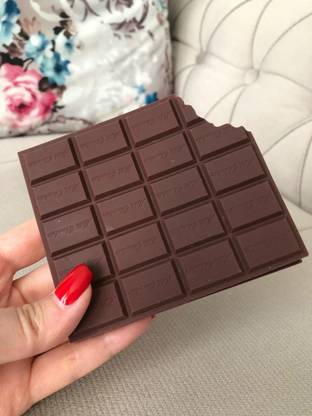 PoshPaperie Chocolate Design Notebook Memo Pad Small Diary Pocket-size Note Pad Unruled 100 Pages