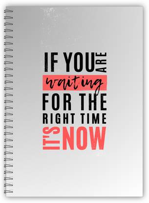 TimeWise Daily Planner Pastel Schedule your Day Journal A5 Planner Unruled 140 Pages