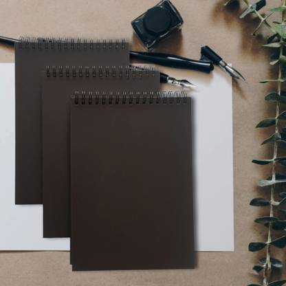 TORTUGA Spiral-Bound Sketchpad for Artists | Sketching and Drawing Acid Free Paper, A5 Notebook Unruled 100 Pages