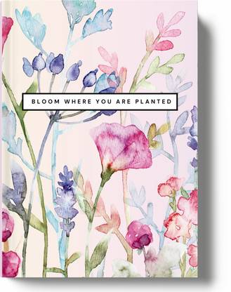 Lauret Blanc Hardbound 12 Months Undated Planner - 12 Monthly Spreads, 52 Weekly Spreads A5 Planner Planner 150 Pages