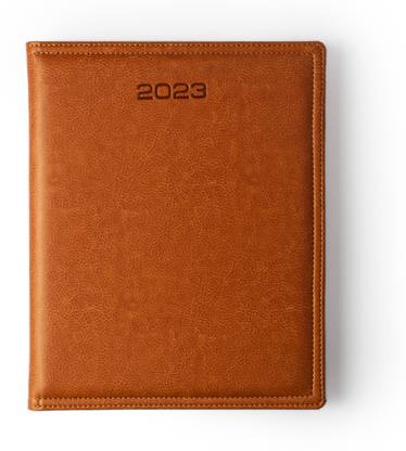 MAHAVIR | Premium Three-day-to-a-Page New Year Diary | A4-Short Size | PU Cover | A4 Planner | Ruled | 152 Pages