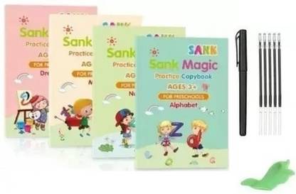 NKL Magic Practice Copybook Book-size Organizer Ruled 40 Pages