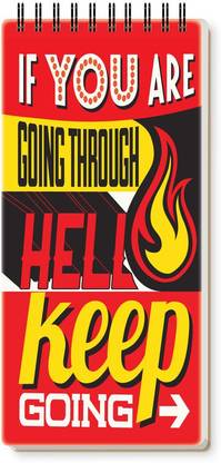 Nourish ToDo List Note Pad Regular Note Pad Ruled 50 Pages