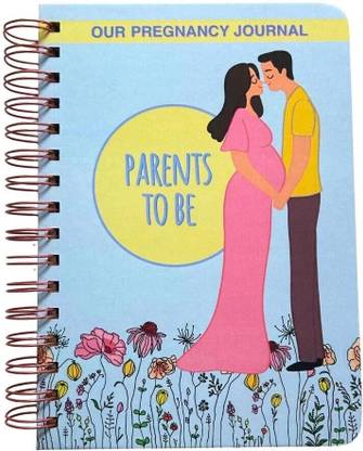 Bop Canvases Pregnancy Diary A5 Diary Printed 180 Pages