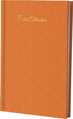 Pragya Elite Collection | Hard Case Notebook A4 Notebook Plain Unruled 200 Pages