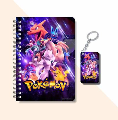 craft maniacs POKEMON 2023 NOTEBOOK COLLECTION A5 Notebook RULED 160 Pages