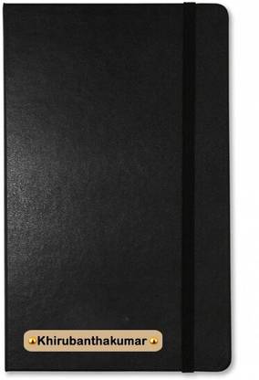 SY Gifts Name Dairy Book A5 Diary Ruled 100 Pages