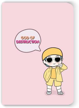 lovekarnival BTS NAMJOON RM CHIBI CUTE SMALL POCKET DIARY/ POCKET NOTEBOOK A6 Notebook Blank 40 Pages