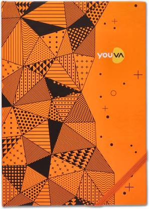 Youva Case Bound Notebook | Single Line | Size - 14.8 x 21 CM | 192 Pages | Assorted A5 Notebook Single Line 192 Pages