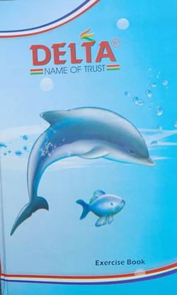 First Click Delta Fish Notebook 1 Register (Hard Bound) 480 Page Size : 20 x 32 cm Book-size Notebook RULED 480 Pages