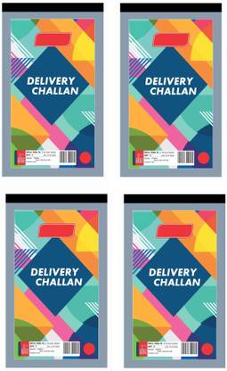 Brightstar Delivery Challan 50 Sets(50 Printed + 50 Printed + 50 Plain) (Pack of 1) Book-size Delivery Challan Triplate 50 Pages