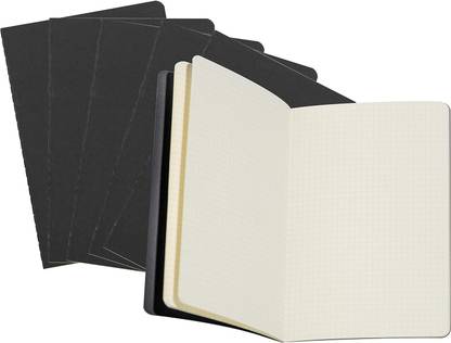 INNAXA Square Grid Notebooks for Work, Travel, Business, Journals for Writing A5 Notebook Square Grid 64 Pages