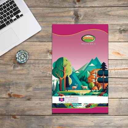 Srinivasa Unruled Long Notebooks 220 Pages(2 Subjects Notebooks) White Copy|College School Regular Notebook Unruled / Blank / White 220 Pages