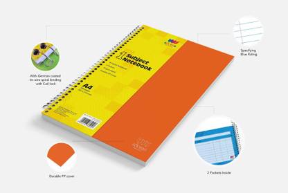 Sona Edons Spiral Book A4 Notebook N/A 200 Pages