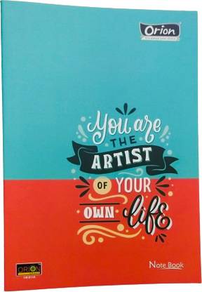 ORION Exercise Books A4 Notebook Ruled 140 Pages