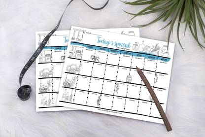 TREASURE TALES DIET CHART & MEAL PLANNER TEAR OFF ,Schedule Your Day, Manage to-do List and Track Wellness A4 Writing Pad Ruled DIET CHART/MEAL PLANNER TEAR OFF NOTEBOOKS 70 Pages
