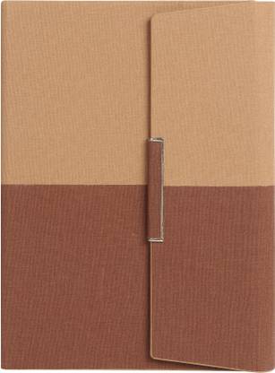 CuckooDiaries Premium Thermal With Side Fold Closure Perfect for office, Business Pack of 1 A5 Notebook Single Ruled 192 Pages