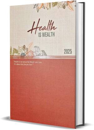 Greeshma New year diary with dates Daily Planner Full Page Per Day with Monthly Calendar Regular Diary 2025 Single Rule 392 Pages