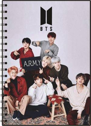 ShivaArts BTS A5 Diary 160 Pages
