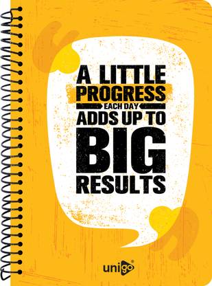 UNIGO Notebook A4 Notebook Unruled / Plain 200 Pages