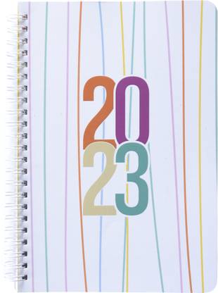 Papboo 2023 Diary With Calendar A5 Diary Ruled 192 Pages