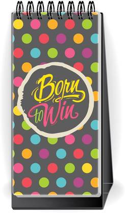 Nourish Desktop Standing To Do List Regular Desk Planner Ruled 50 Pages