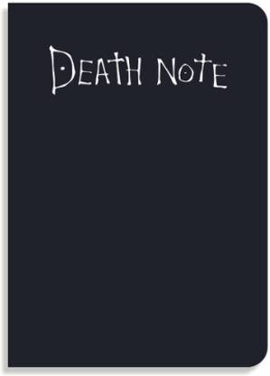 Flexible Solution Anime Death Note Skull Design A5 Notebook Ruled 96 Pages