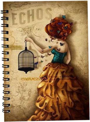 DI-KRAFT Wiro binding diary A5 Diary Unruled 160 Pages