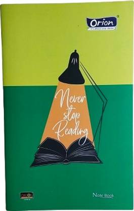 ORION Long Notebooks A3 Note Book Unruled 160 Pages