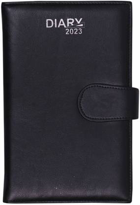 Global Diaries Premium '2023' Magnet Loop Lock New Year Diary A5 Diary Single Ruled 320 Pages