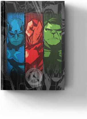 Macmerise Avengers Sketch A5 Diary Ruled 100 Pages