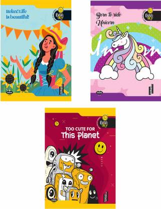 Overjoy Premium Regular Note Book Ruled 172 Pages