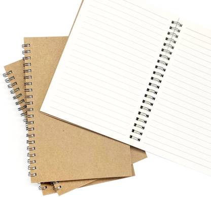 CLAPONE spiral notepad for School, College, Office, Home Regular Note Pad 40 Pages