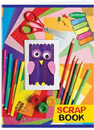 Sundaram Success Story Scrapbook A4 Notebook Unruled 32 Pages