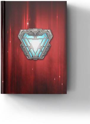 Macmerise Iron man Infinity Arc Reactor A5 Diary Ruled 100 Pages