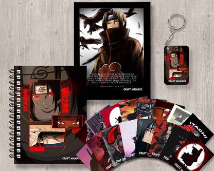 craft maniacs ITACHI UCHIHA GIFTING COMBO Pen Gift Set