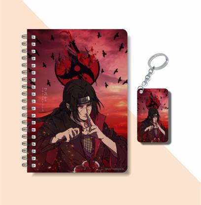 craft maniacs ITACHI UCHIHA COLLECTION A5 Diary RULED 160 Pages