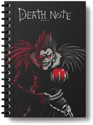 Pixel Art Death Note Anime Book-size Notebook Ruled 50 Pages