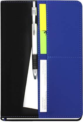 Viva Global SPAZIO Journal diary 80 GSM PU Material with Dual Colour Combination A5 Notebook Ruled 192 Pages