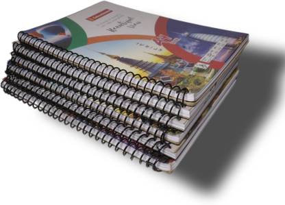 AJAY A-4 size lining sheet A4 Notebook ruled 200 Pages