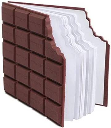 Sai Chocolate Bar Shaped Notebook – Fun Scented Regular Diary 50 Pages