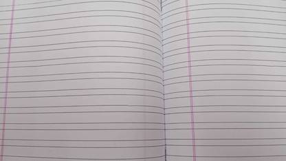 unix enterprises Soft Bound Regular Notebook Double Ruled 128 Pages