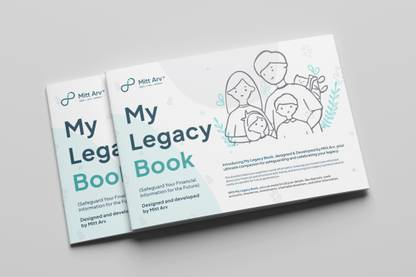 Mitt Arv My Legacy Book | Economy Version A4 Organizer . 32 Pages