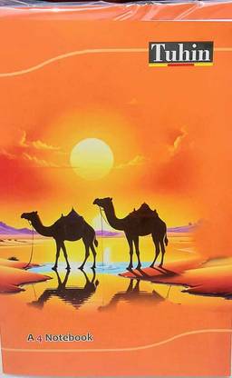 TuhinNotebook NOTEBOOK A4 Notebook unruled 172 Pages