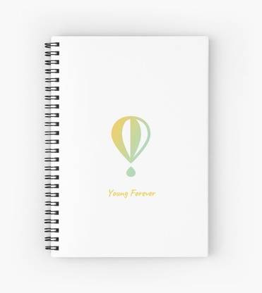 craft maniacs BTS ARMY A5 Diary RULED 160 Pages
