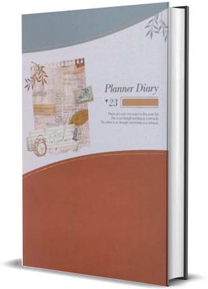 Greeshma 2023 A4 Diary 362 Pages Monthly Planner, World Holidays (Sunday Full Page) A4 Diary Single 362 Pages