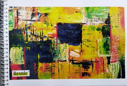 Resnic PLAIN PAGE LANDSCAPE NOTEBOOK A4 A4 Notebook PLAIN PAGE 500 Pages