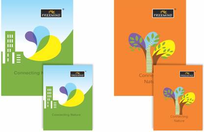 FREEMIND notebook Regular Notebook Single Line 14.8x10.5 160 Pages